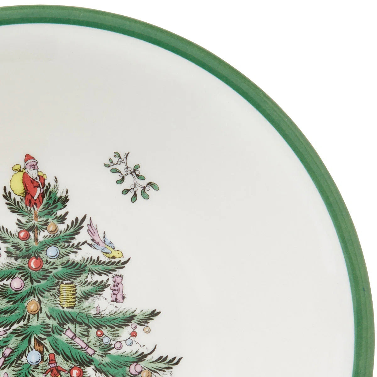 Christmas Tree 12-Piece Dinnerware Set with Plates & Mugs, Service for 4