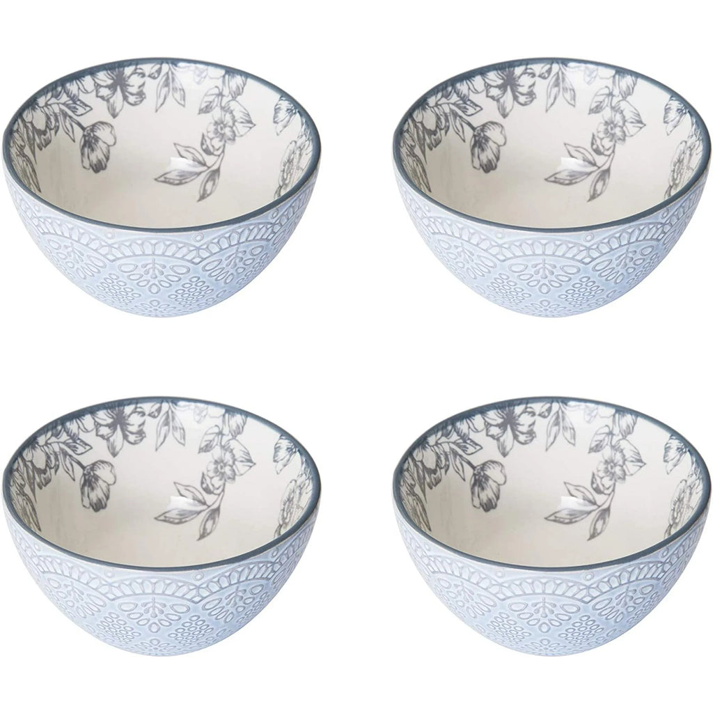Gabriela Gray 16-Piece Stoneware Dinnerware Set, Service for 4 - ,Gabriela Grey